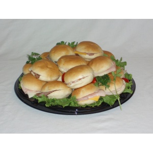 Dollar Bun Sandwich Tray 12"